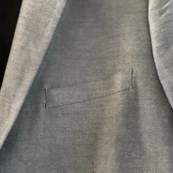 H&M Men’s 2 Button Sport Coat, 40R, Light Blue. Fully lined. - Picture 8 of 8